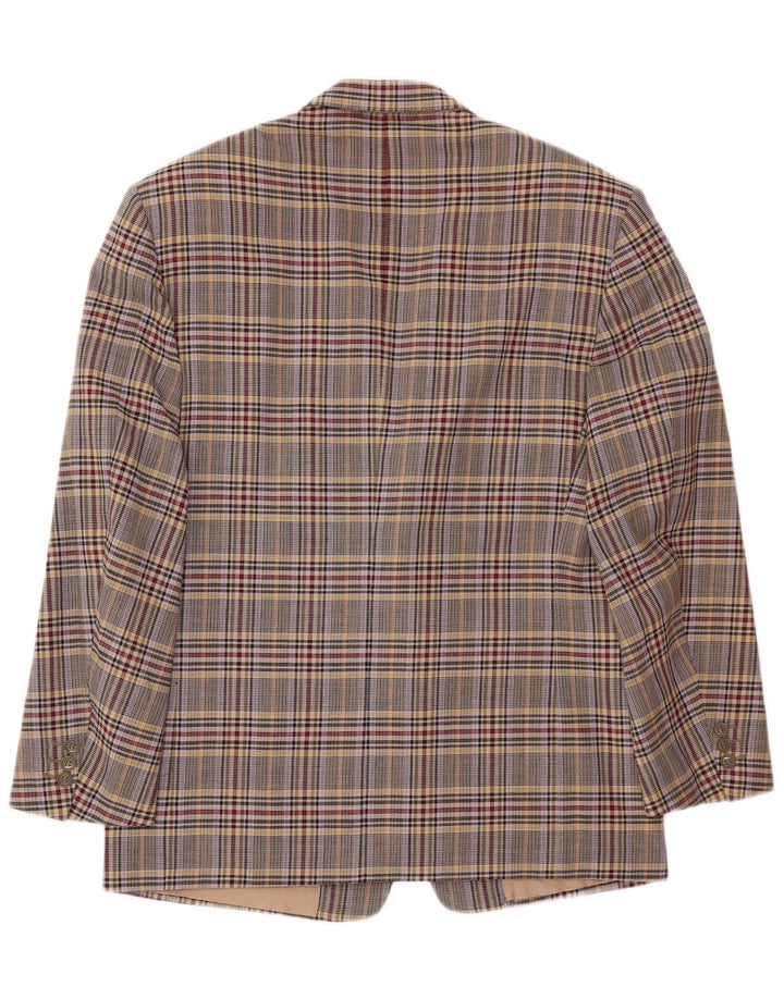 Giacca Blazer Uomo Marco Azzali IT 50 Large Pied De Poule Multicolore