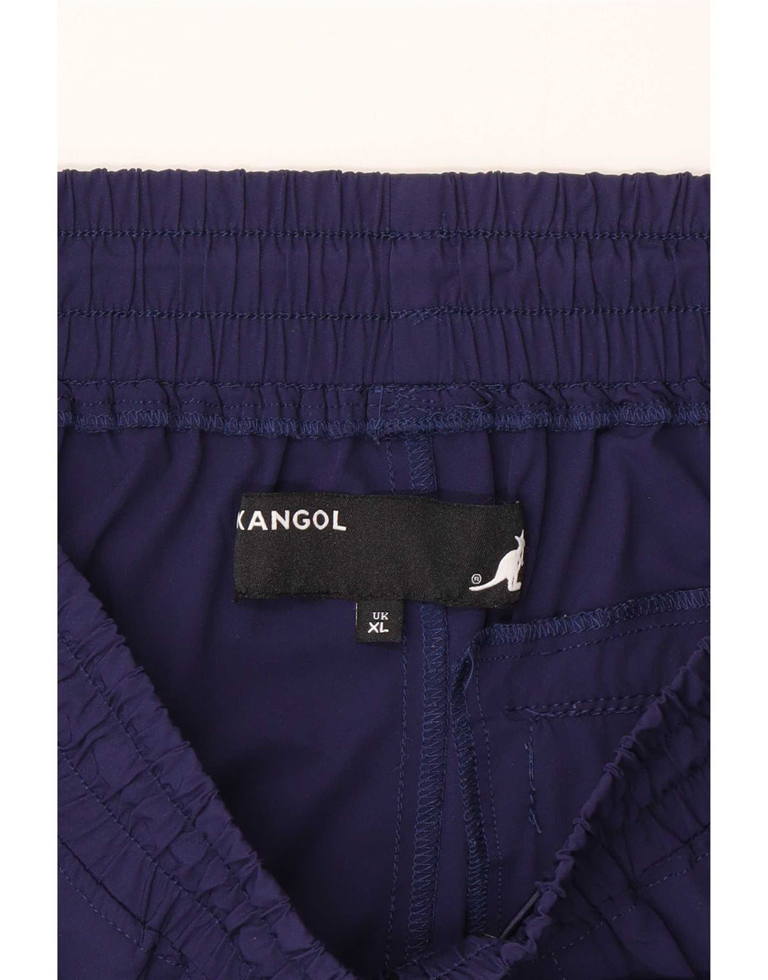Pantaloncini sportivi cargo da uomo Kangol XL in nylon blu navy