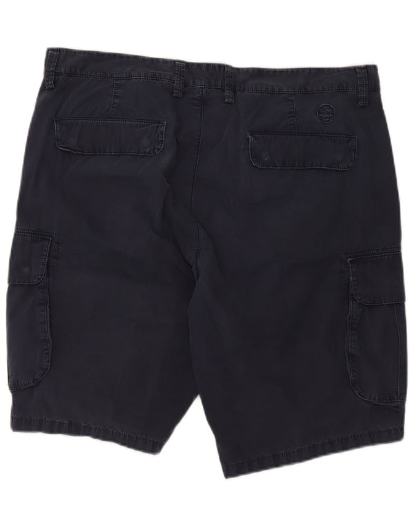 Pantaloni cargo da uomo North Sails W36 Large in cotone blu navy