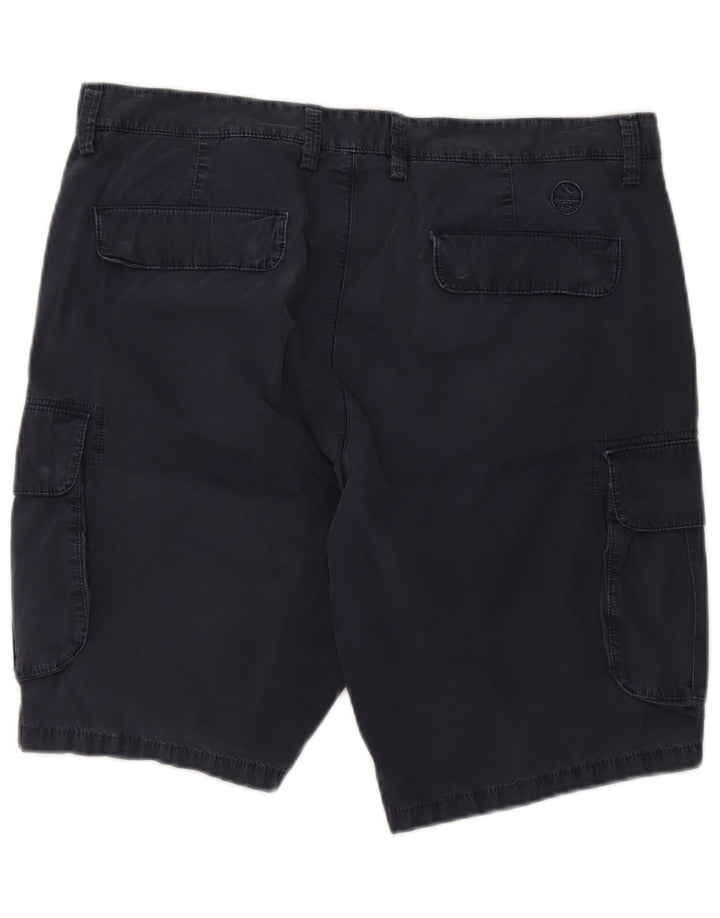 Pantaloni cargo da uomo North Sails W36 Large in cotone blu navy