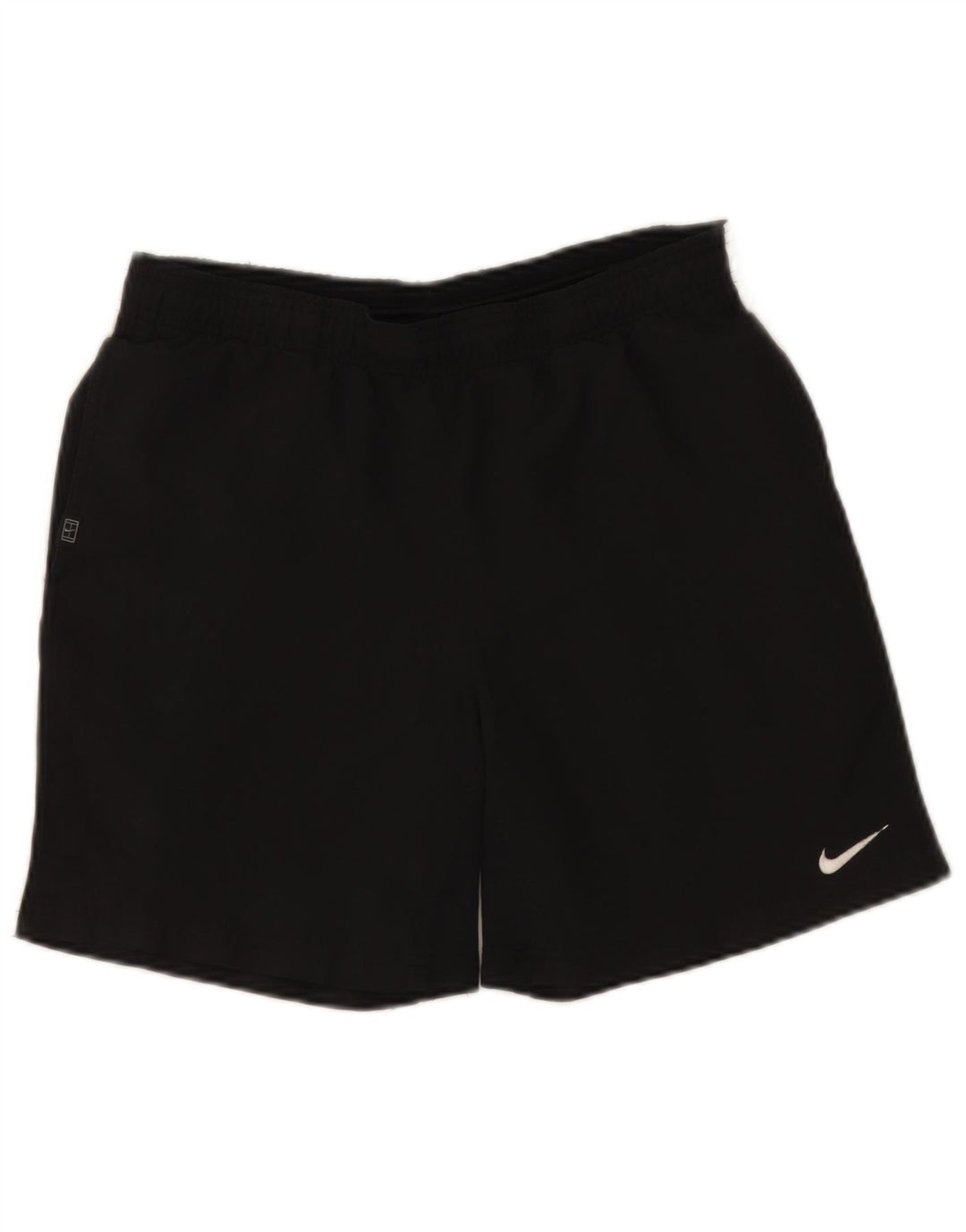 Pantaloncini sportivi Nike Dri Fit da uomo, poliestere medio nero