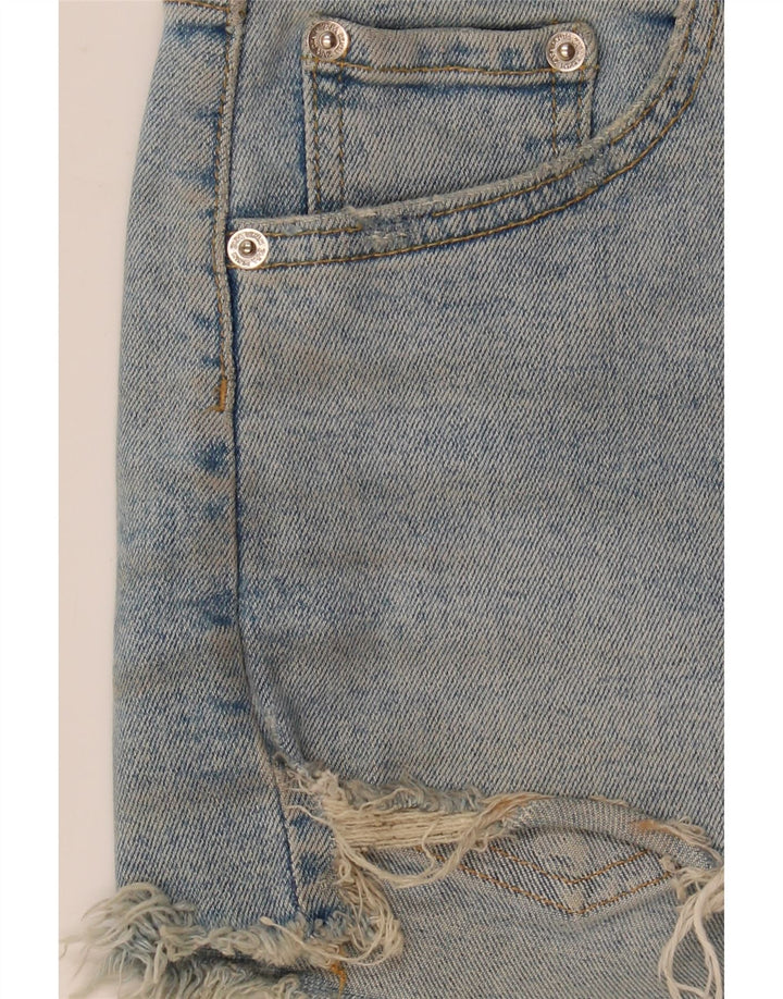 Pantaloncini di jeans da donna Zara EU 38 piccoli W28 blu