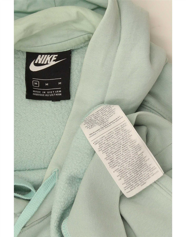 Felpa con cappuccio da uomo Nike in cotone verde medio