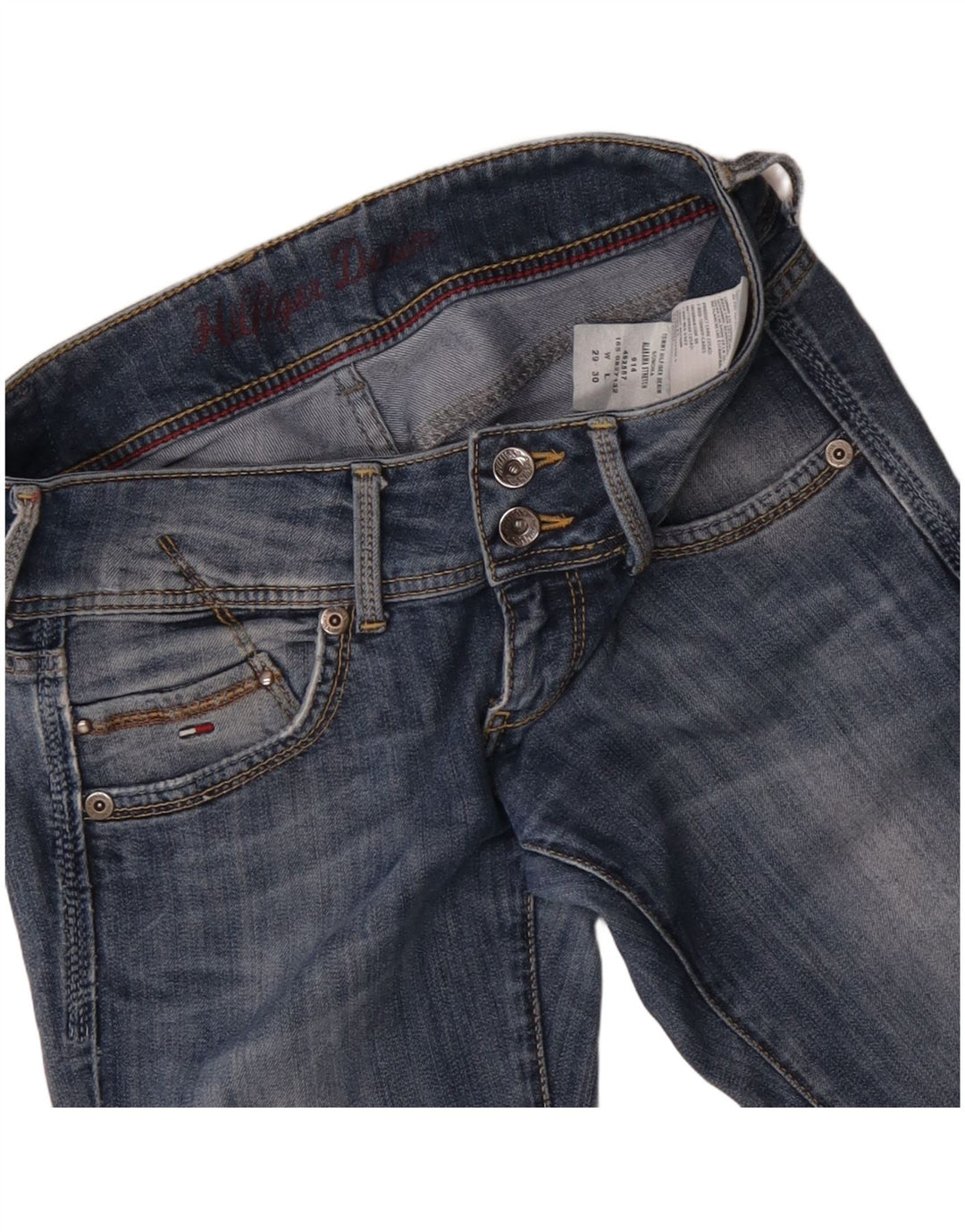 TOMMY HILFIGER Jeans slim da donna W29 L30 cotone blu