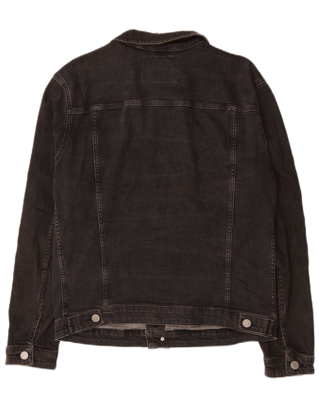 Giacca di jeans da uomo Jack & Jones UK 42 XL Cotone grigio