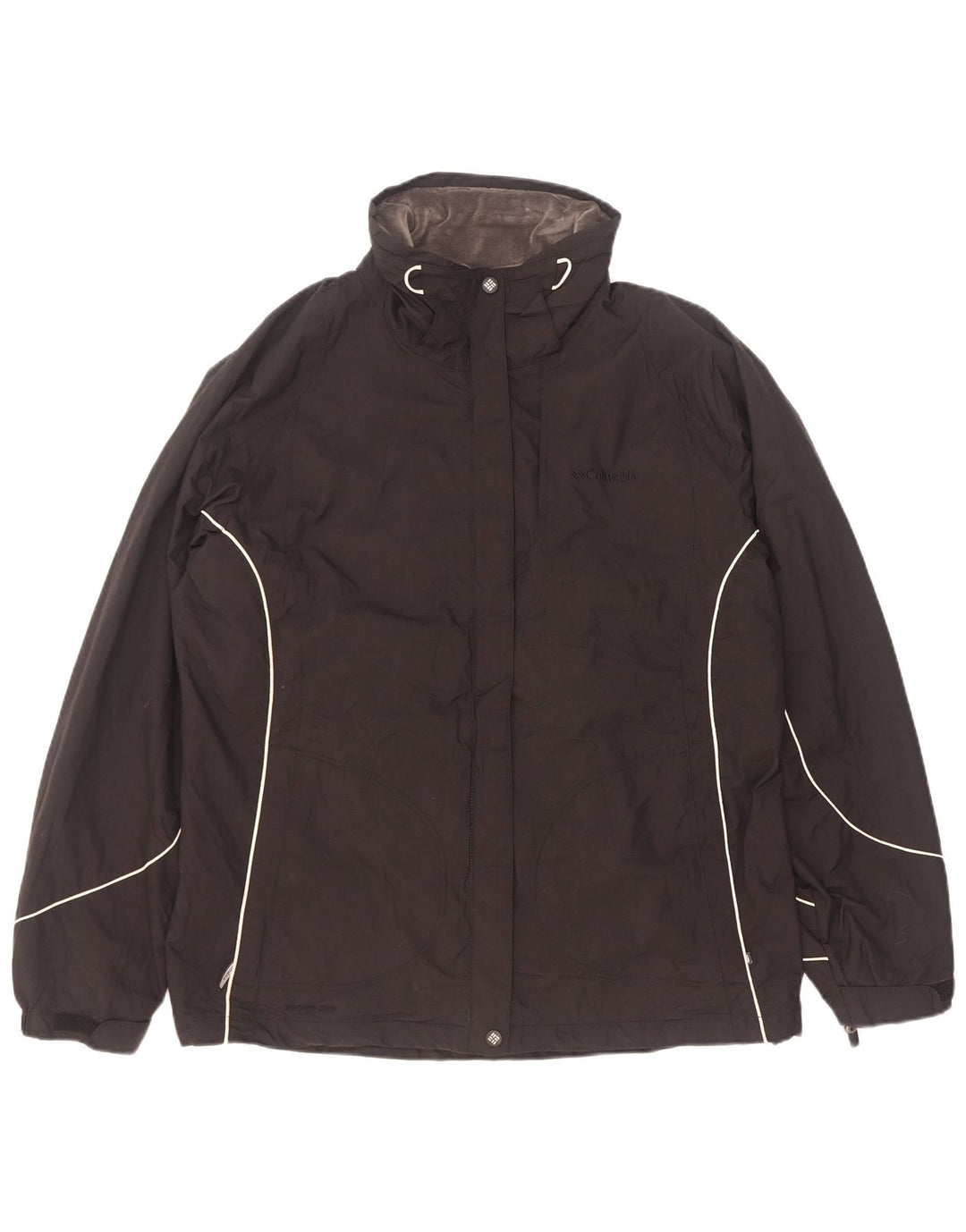 Giacca antipioggia da donna Columbia UK 16 grande nylon nero