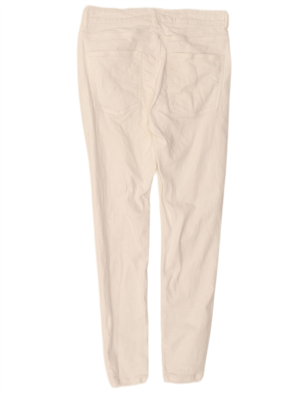 ZARA Mens Distressed Skinny Jeans EU 42 Large W32 L30 White