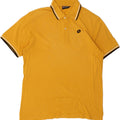 LOTTO Mens Polo Shirt XL Yellow Cotton Vintage Lotto and Second-Hand Lotto from Messina Hembry 