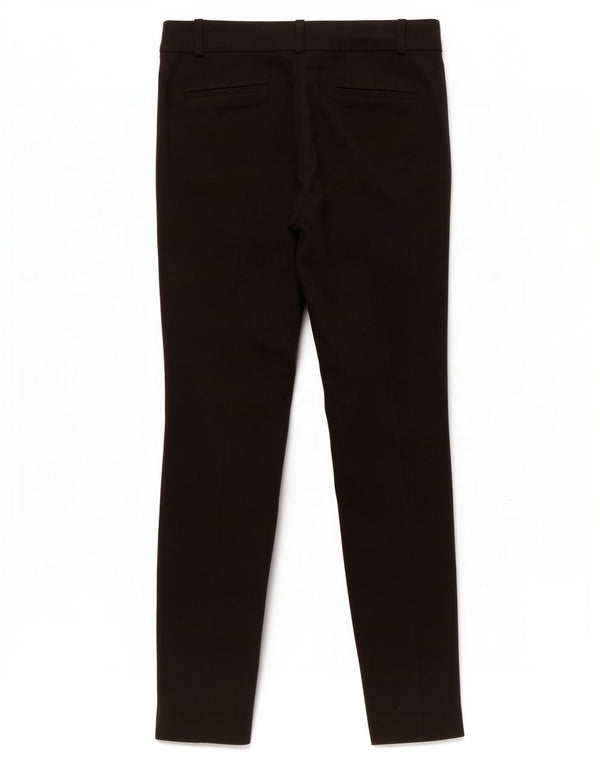 Calvin Klein Womens Skinny Casual Trousers W28 L30 Black Cotton