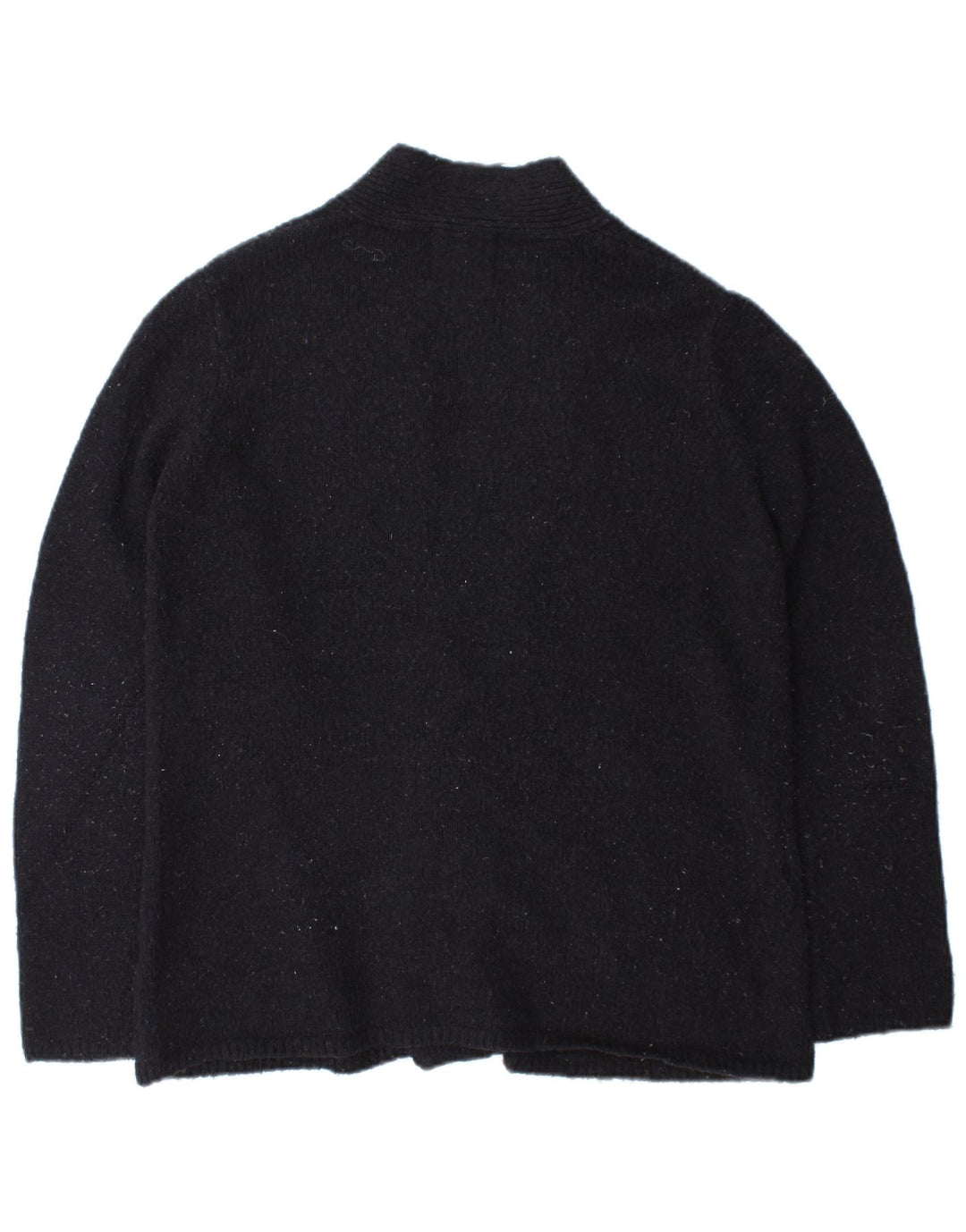 Maglione cardigan aperto da donna Zara UK 14 blu navy medio