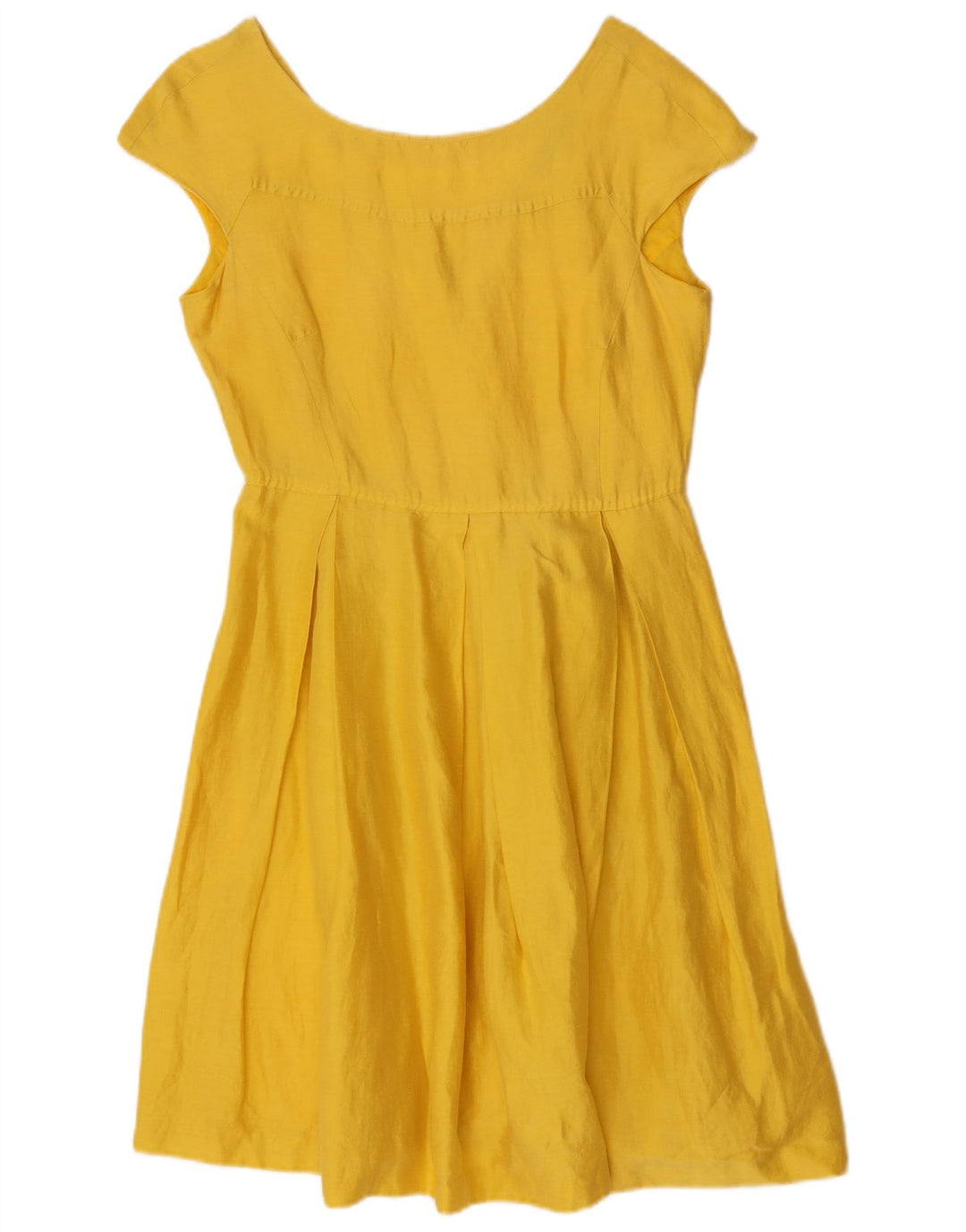 Abito a trapezio da weekend da donna Max Mara UK 14 giallo medio