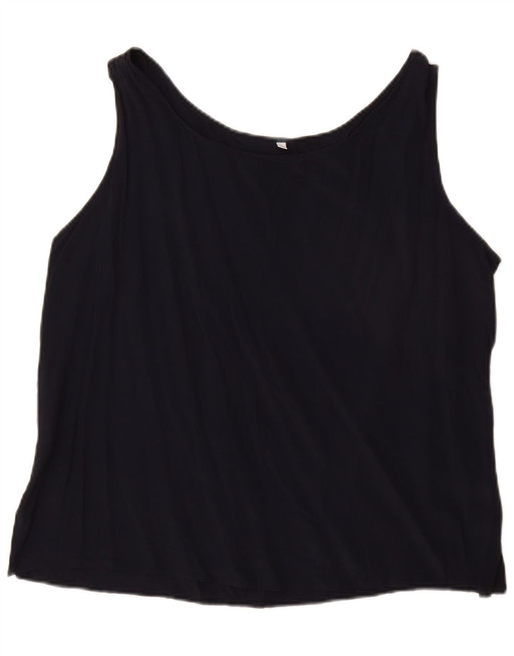 Canotta vintage da donna IT 50 XL Acetato nero