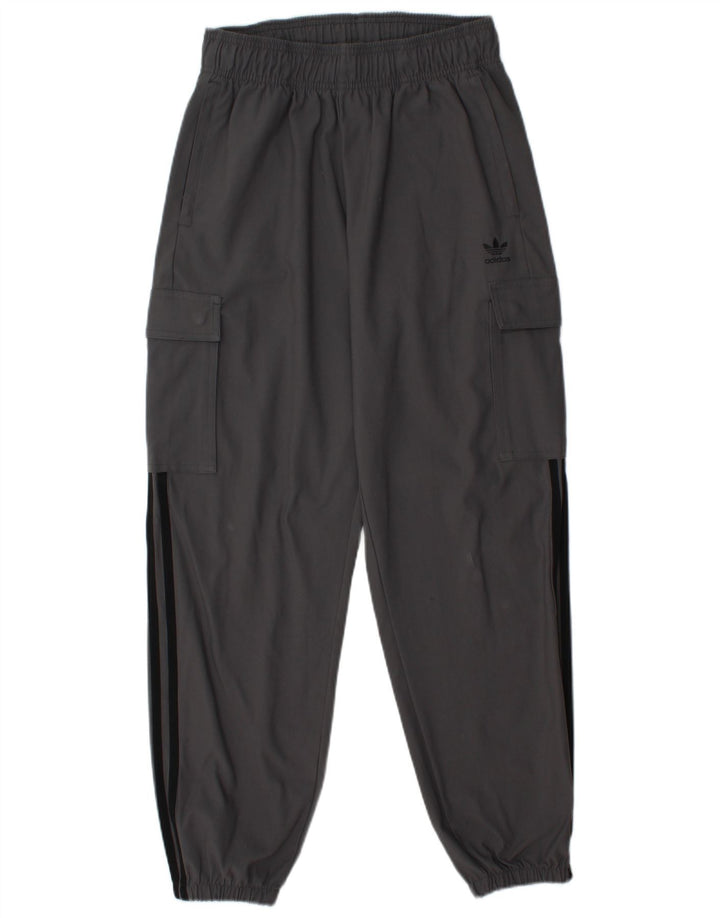 Pantaloni da tuta cargo da donna ADIDAS Joggers UK 12 Grigio medio