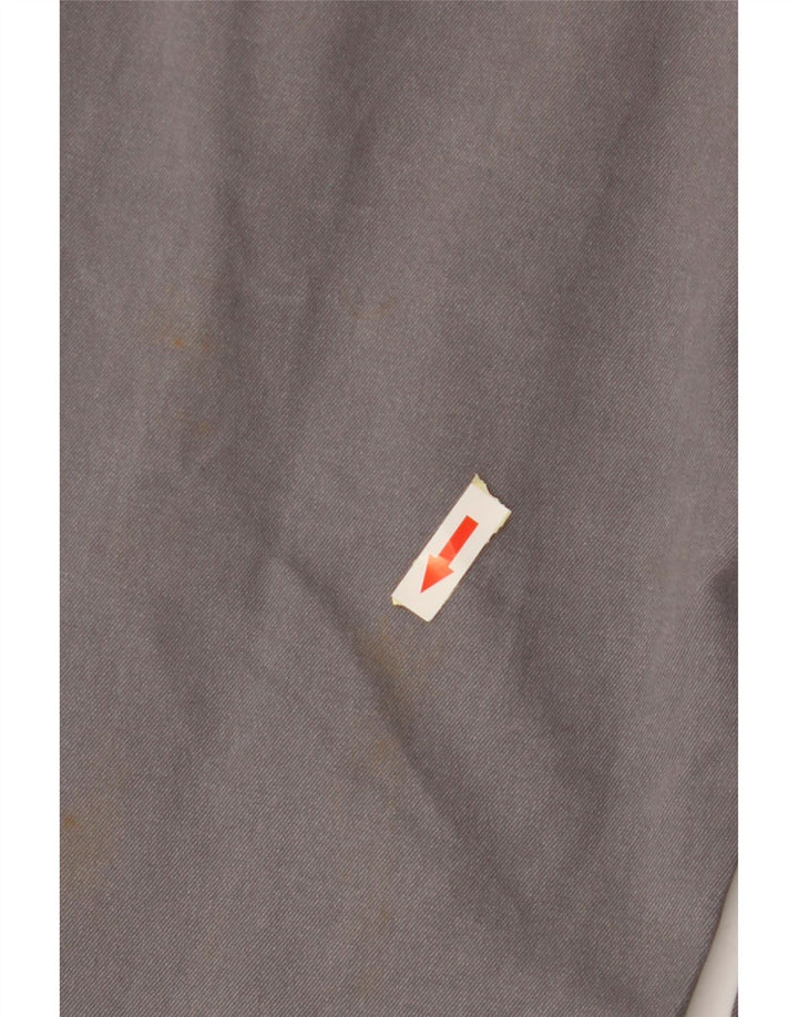 DOCKERS Pantaloni chino dritti da uomo W32 L32 in cotone grigio