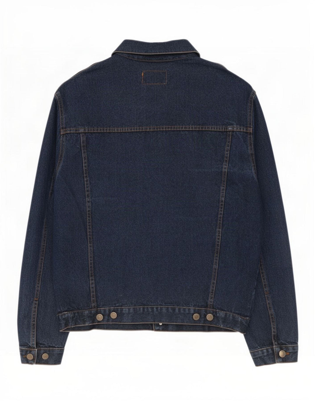 Giacca di jeans vintage da uomo UK 38 blu navy medio