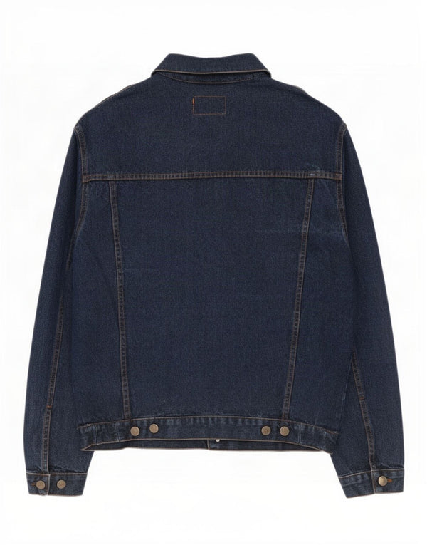Giacca di jeans vintage da uomo UK 38 blu navy medio