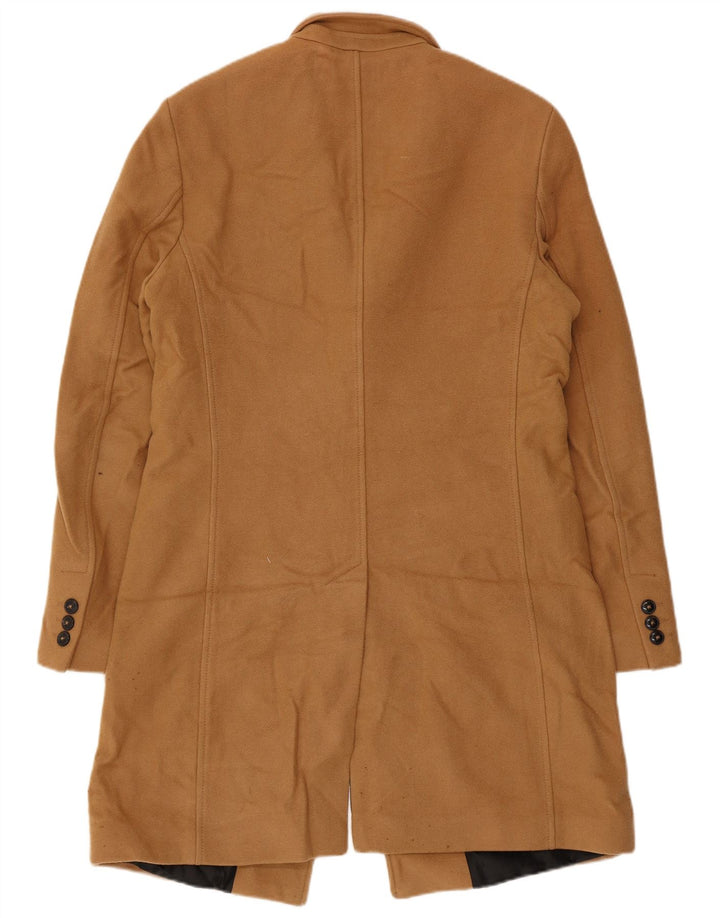 Cappotto da uomo Zara UK 38 Lana beige medio