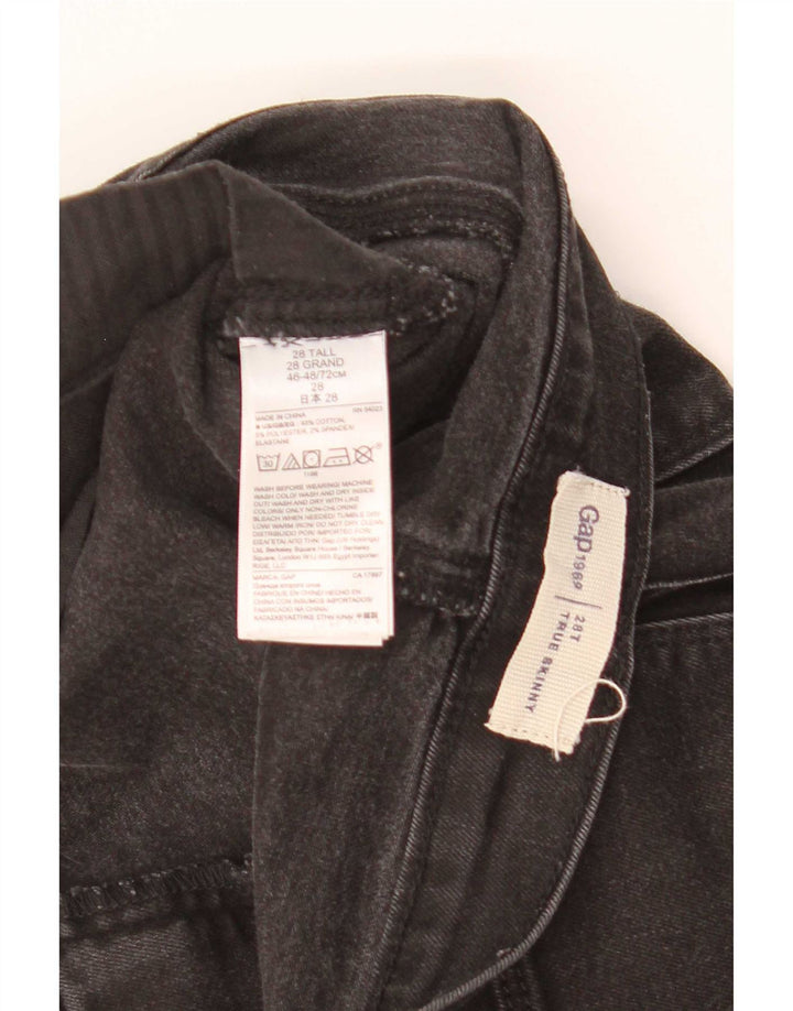 Jeans skinny da donna Gap W28 L32 cotone nero