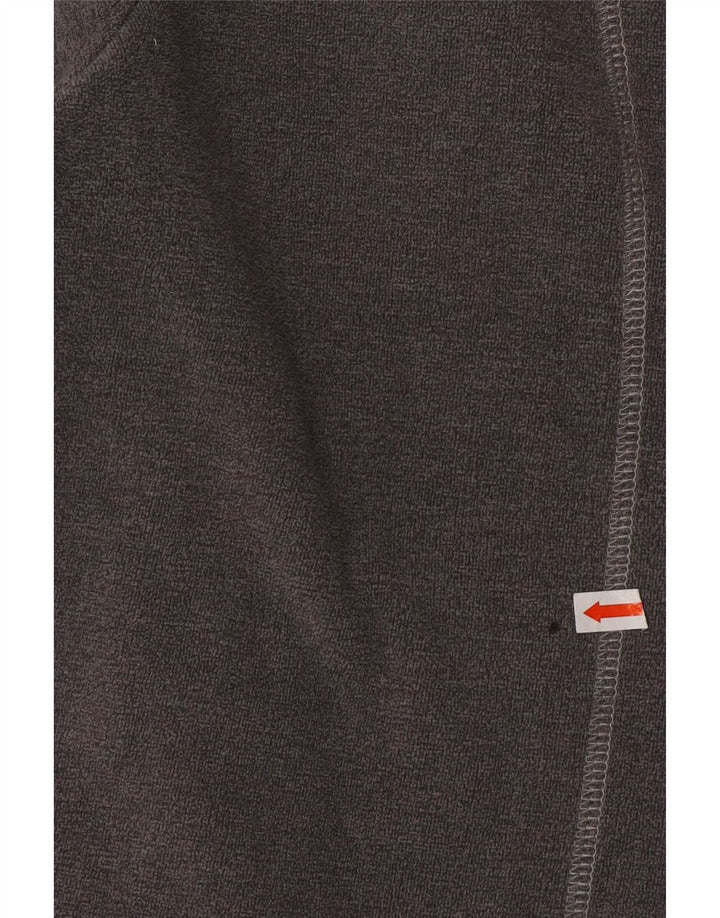 JACK WOLFSKIN Womens Zip Hoodie Sweater UK 20 2XL Grey Polyester