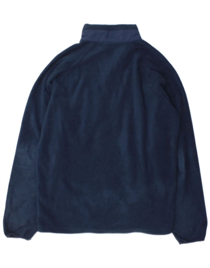 Giacca in pile da uomo Columbia UK 40 Large blu navy in poliestere