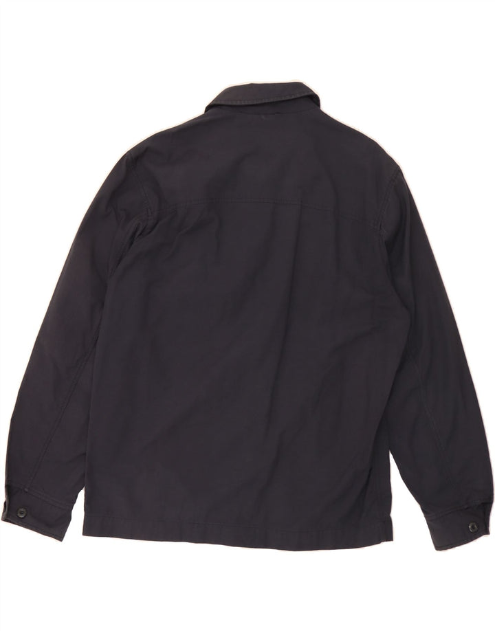 GAS Mens Bomber Jacket UK 42 XL Navy Blue Vintage Gas and Second-Hand Gas from Messina Hembry 