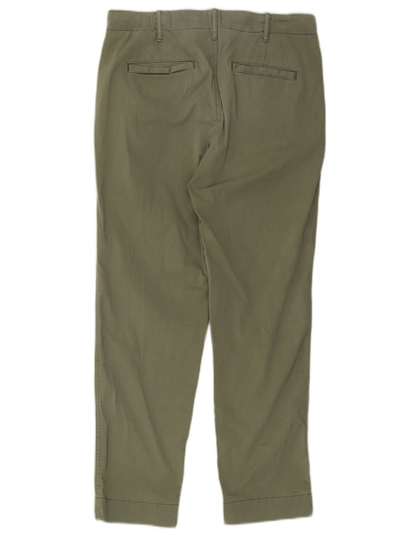 Pantaloni chino dritti da donna Gap UK 6 XS W28 L26 Cachi