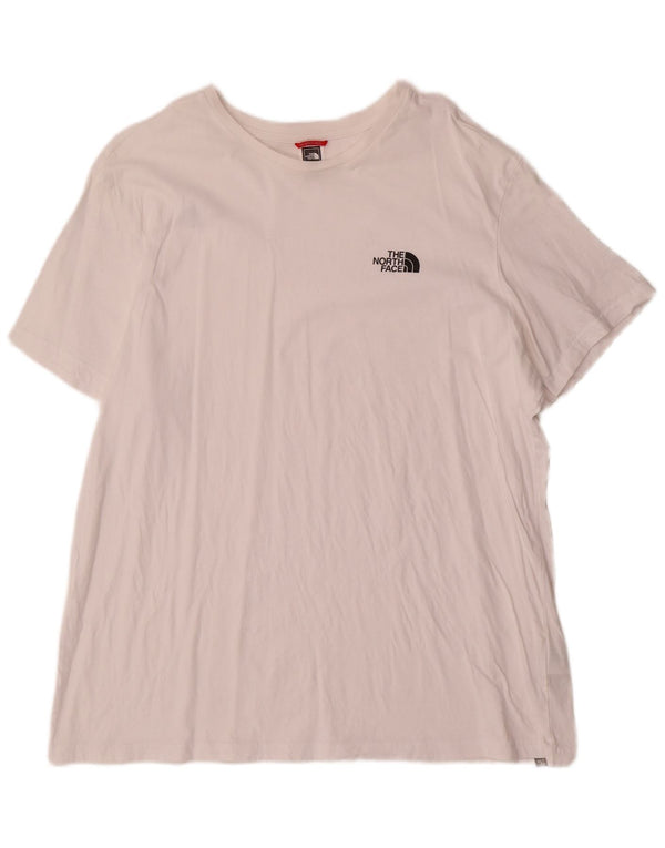 T-shirt grafica da uomo The North Face Top 2XL cotone bianco