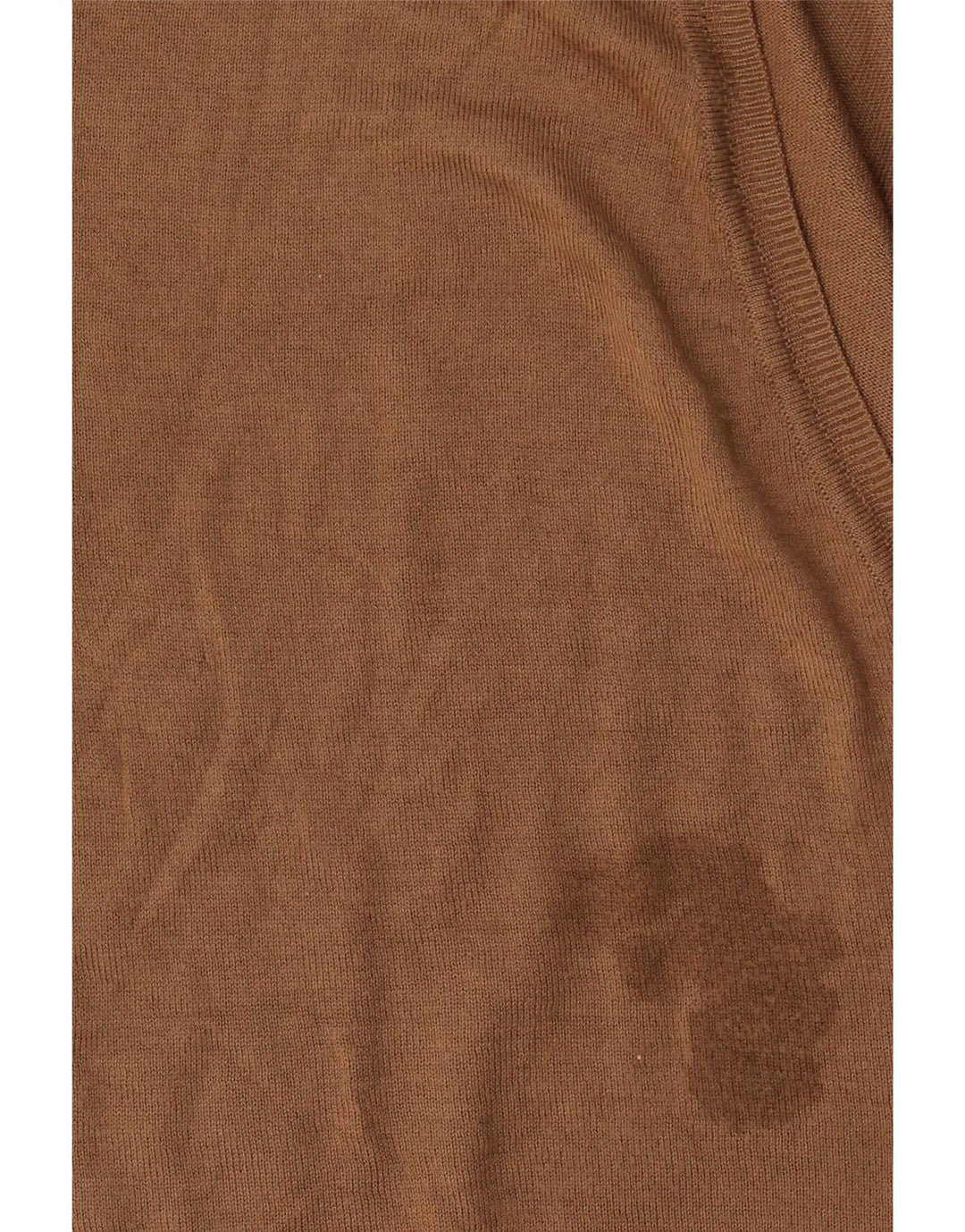 Maglione cardigan oversize con maniche a 3/4 da donna Zara UK 14 Marrone medio