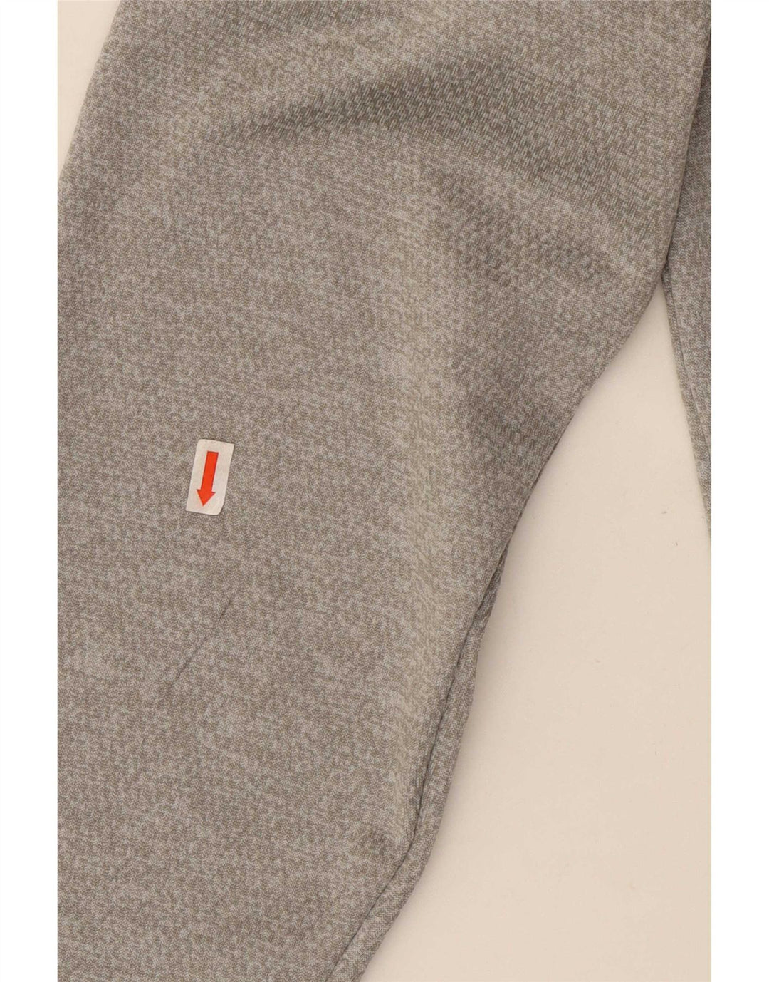 Felpa con cappuccio grafica da uomo Adidas piccola in poliestere grigio