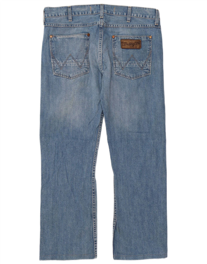 Jeans dritti da uomo Wrangler Ace W33 L29 cotone blu