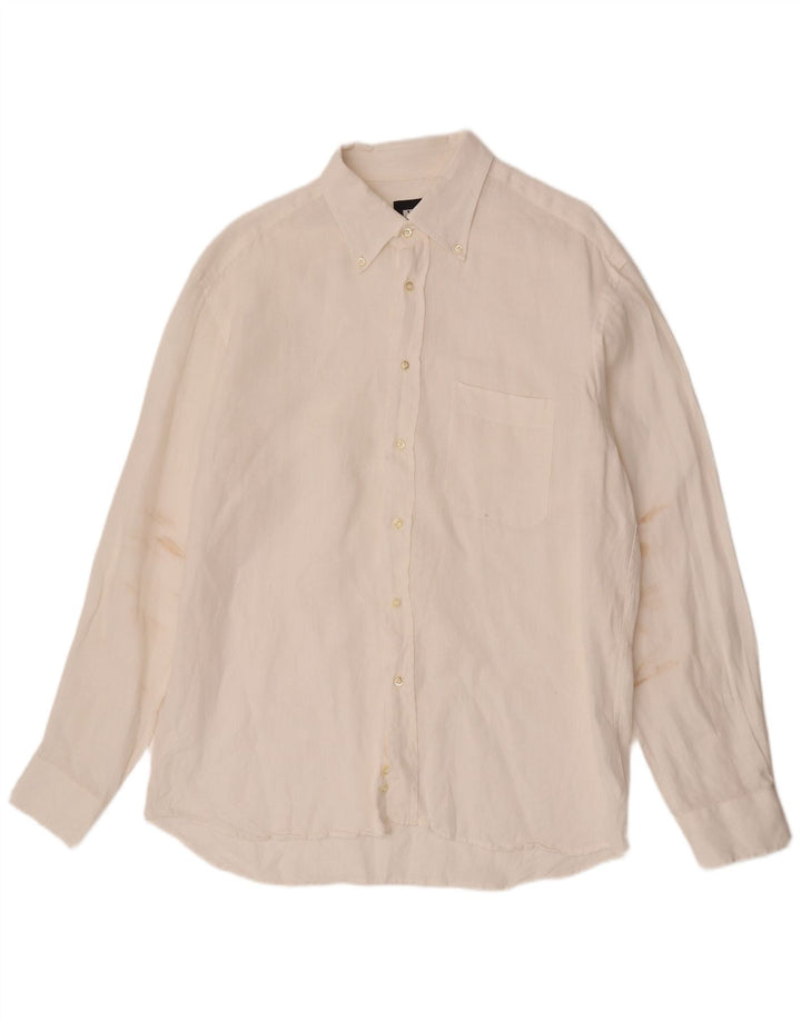 Camicia Roccobarocco Uomo Large Bianca