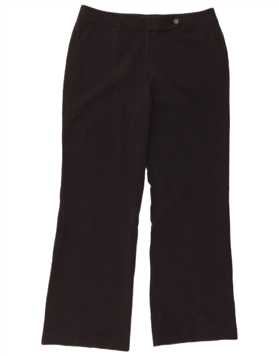 CALVIN KLEIN Pantaloni chino bootcut da donna US 12 Large W34 L32 Neri