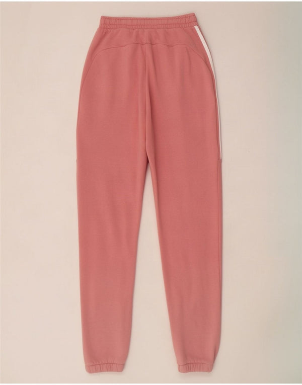 Pantaloni da tuta da donna Adidas larghi da jogging UK 4/6 XS cotone rosa