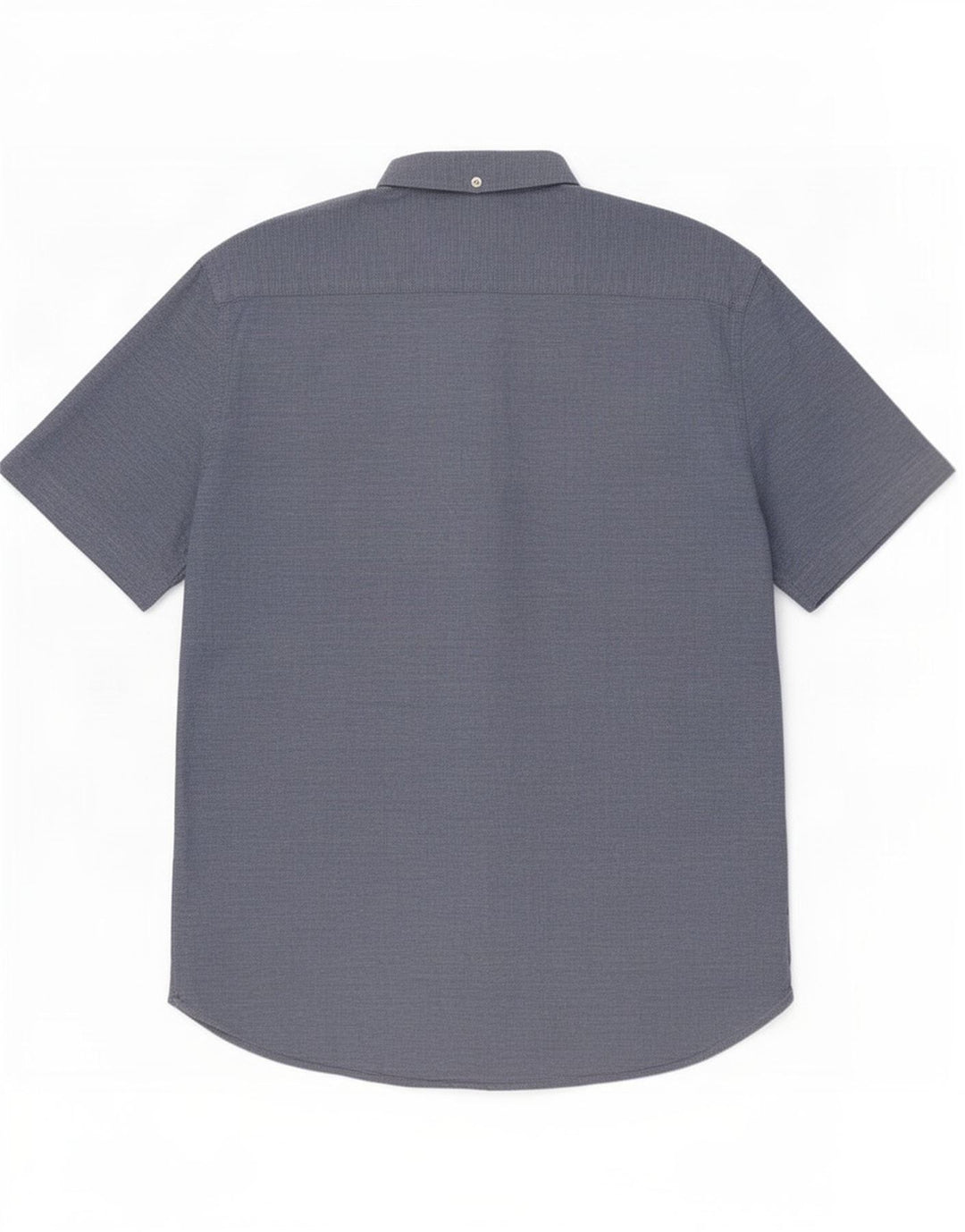 Camicia a maniche corte da uomo French Connection grande in cotone blu
