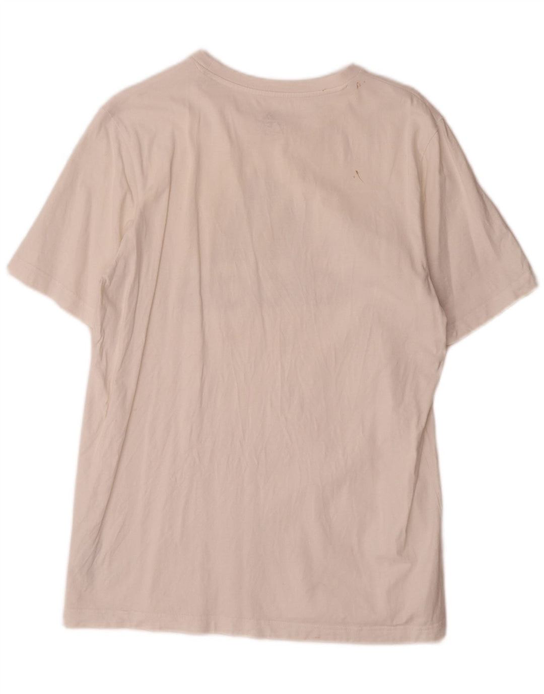 T-shirt grafica da uomo Adidas Top in cotone bianco medio
