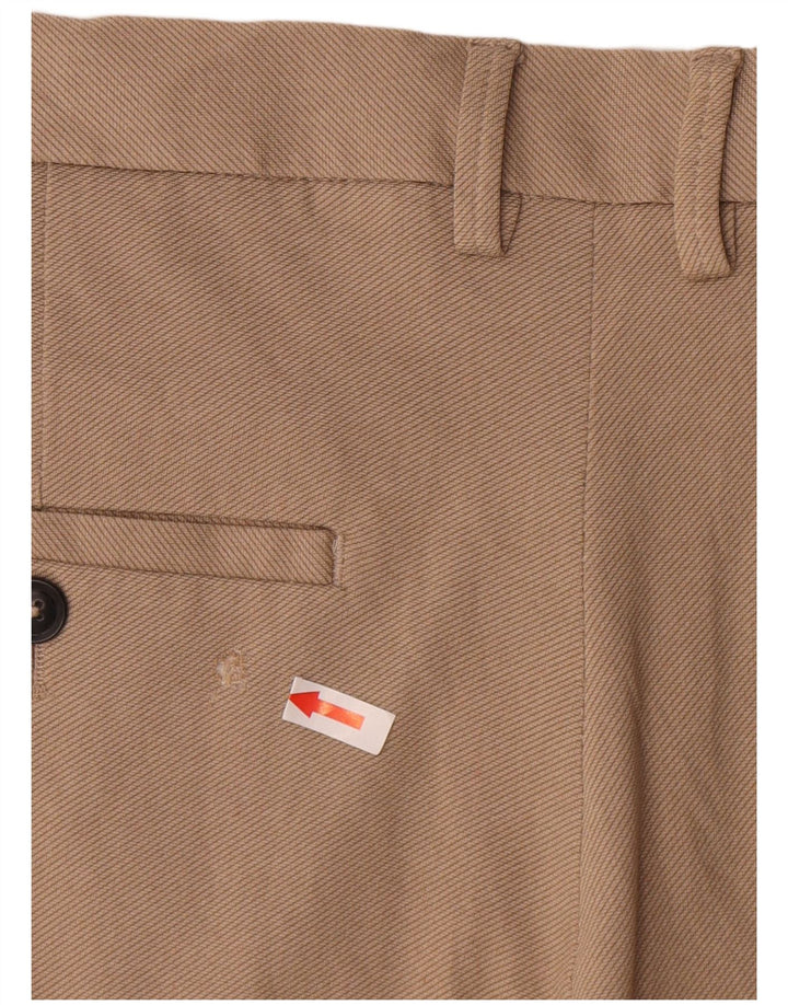 Pantaloncini chino da uomo Zara EU 44 Large W34 viscosa beige