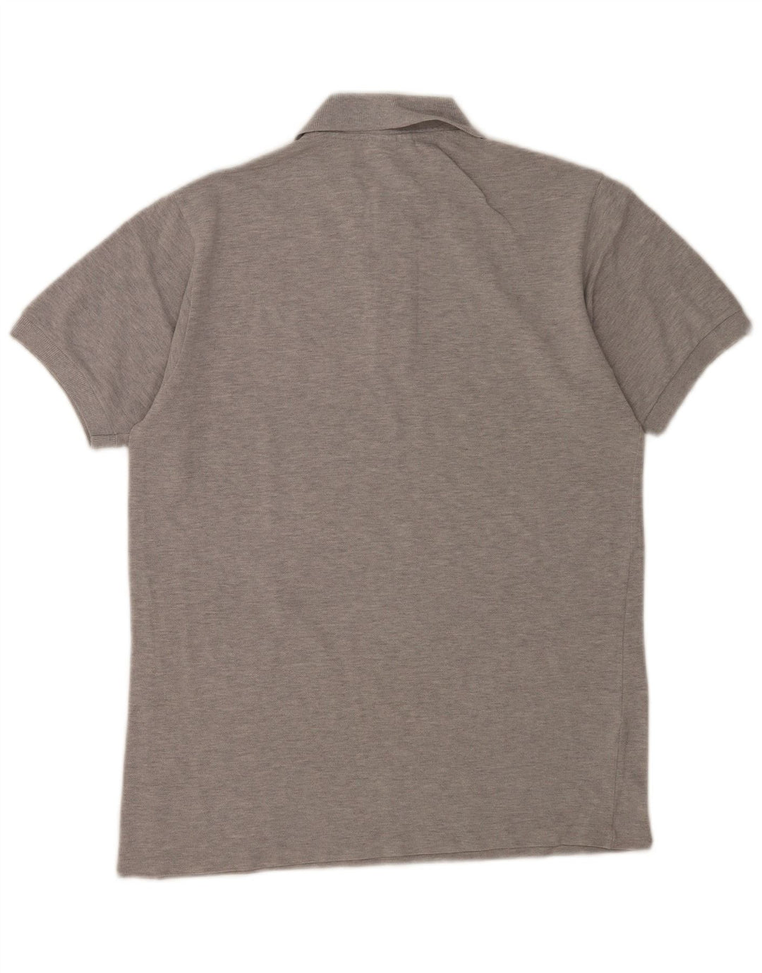 Polo da uomo Lacoste taglia 3 piccola in cotone chiazzato grigio