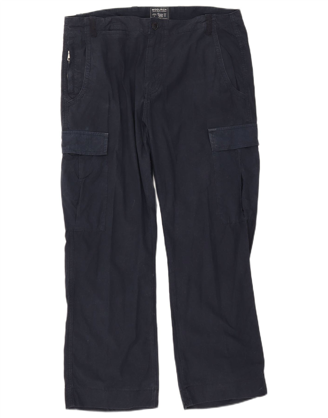 Pantaloni cargo dritti da uomo Woolrich W34 L27 Blu Navy