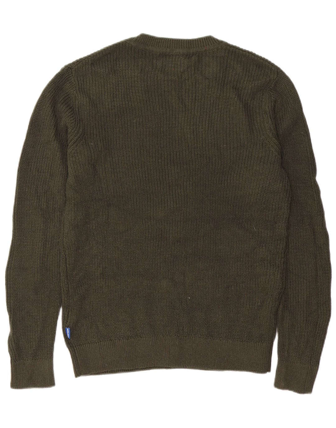 Maglione maglione girocollo da uomo Jack & Jones in acrilico verde medio