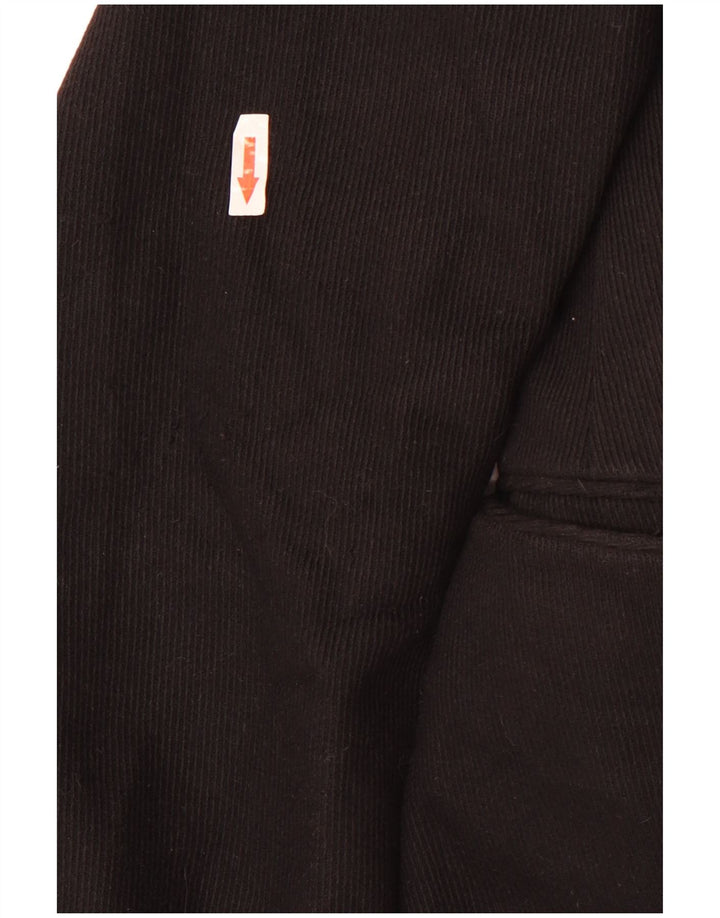 Cappotto da uomo in velluto a coste Fay UK 40 grande nero