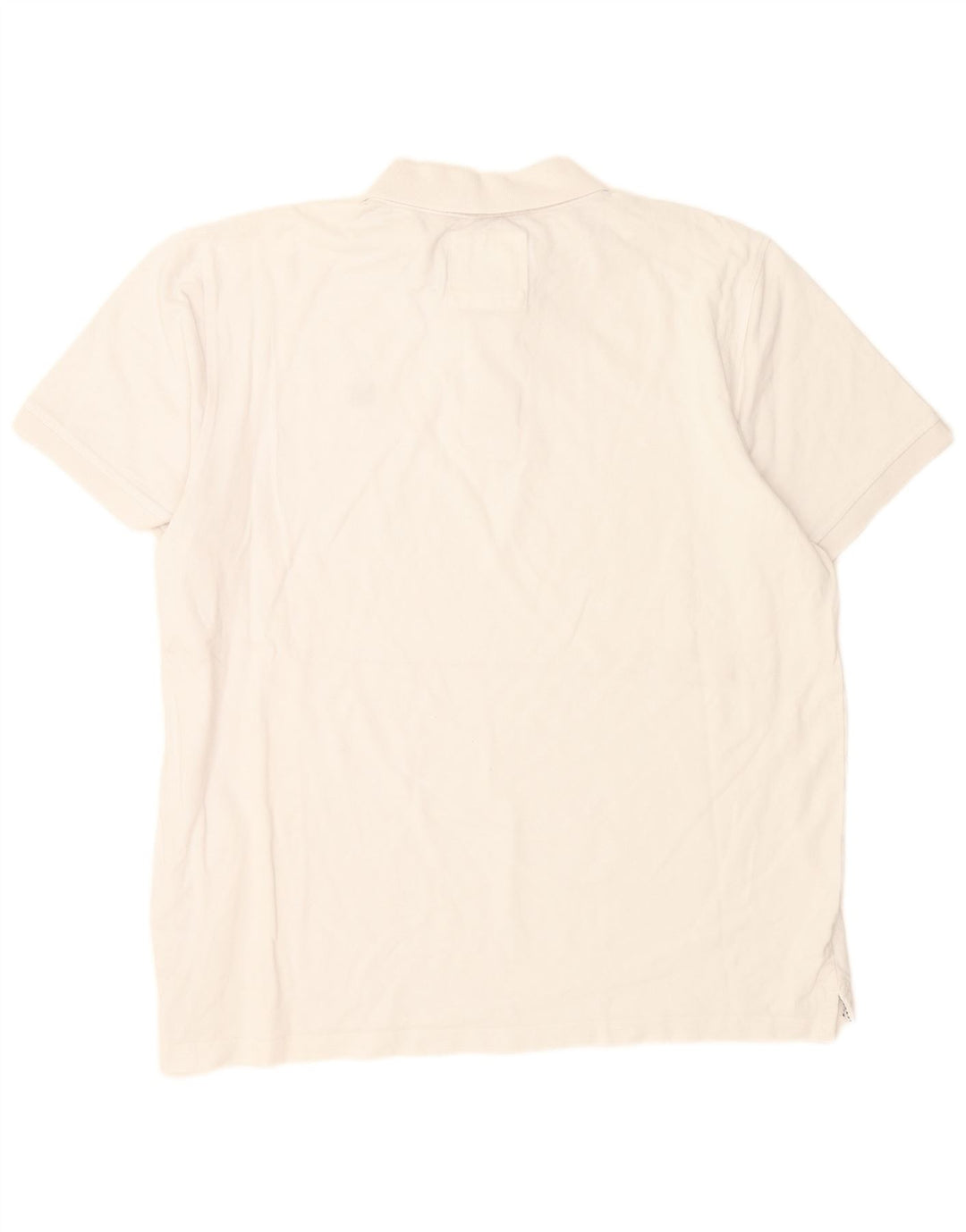 Crew Clothing Polo da uomo XL in cotone bianco
