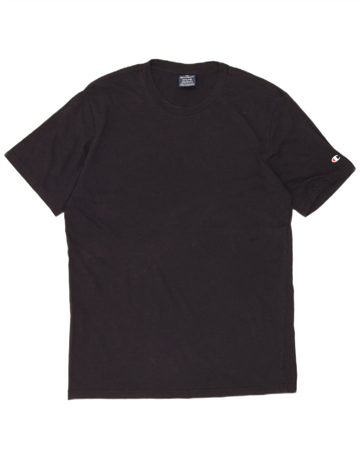 T-shirt da uomo CHAMPION media media nera