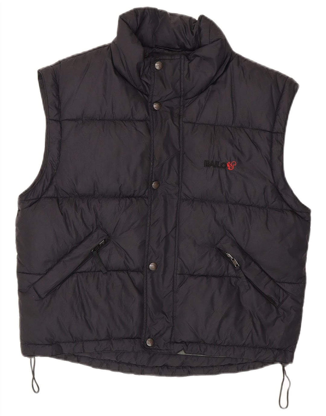 Gilet imbottito da uomo Bailo UK 38 medio nero
