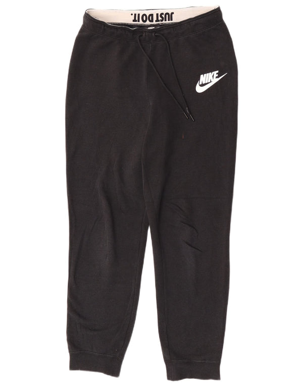 Nike Mens Tracksuit Trousers Joggers Medium Black Cotton
