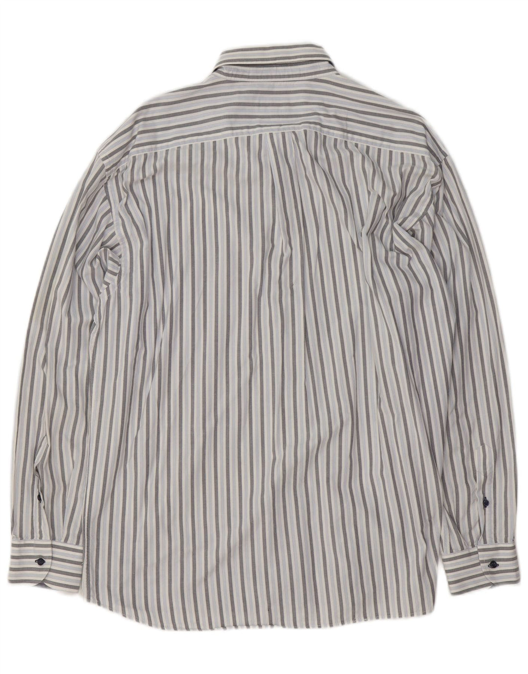 Camicia Uomo NAVIGARE 2XL Cotone a Righe Blu