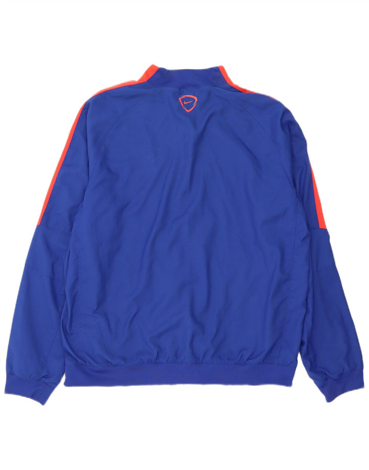 Giacca da tuta grafica Nike da uomo Manchester United XL blu poliestere