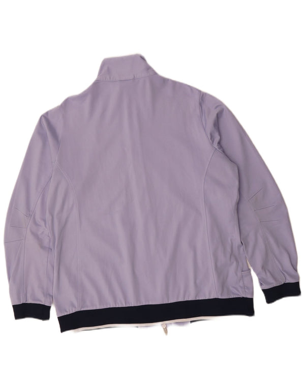 Giacca da ginnastica Champion da donna Easy Fit, taglia UK 18 XL, color block viola