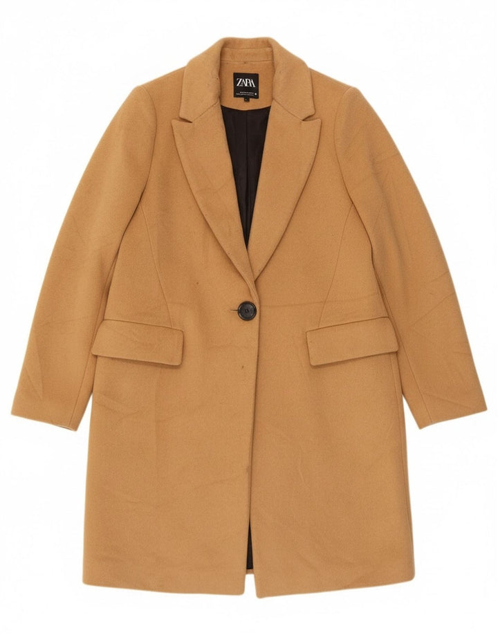 Cappotto Zara da donna UK 14 beige medio