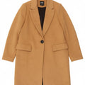 Cappotto Zara da donna UK 14 beige medio
