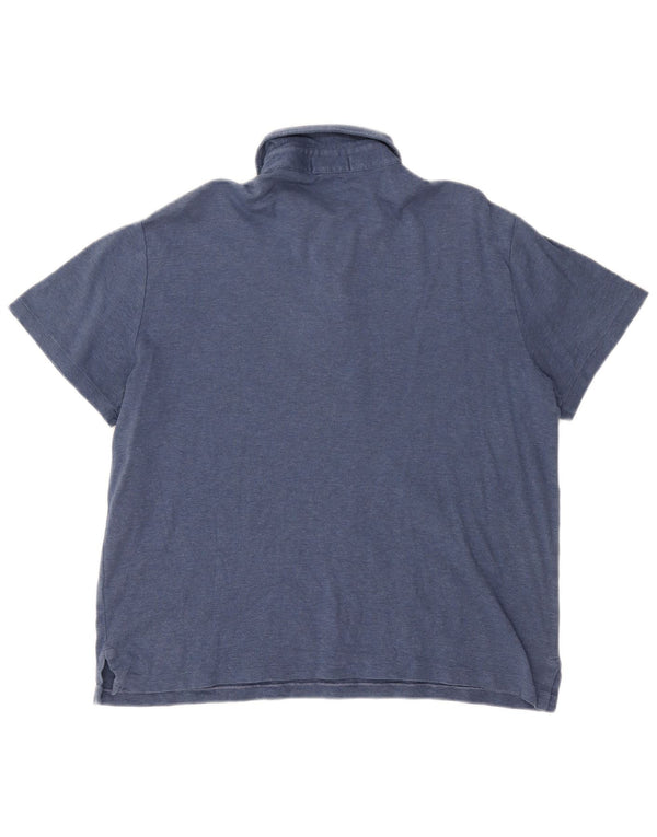 Polo Ralph Lauren da uomo personalizzata slim fit polo grande blu navy